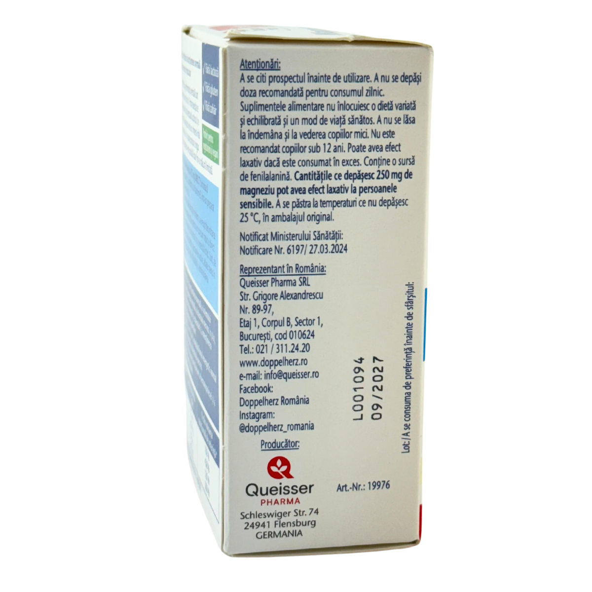 Magneziu 375 mg Direct 20 plicuri