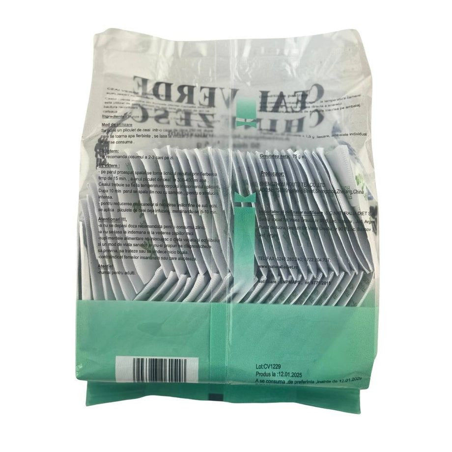 Ceai verde 50 plicuri x 1.5g