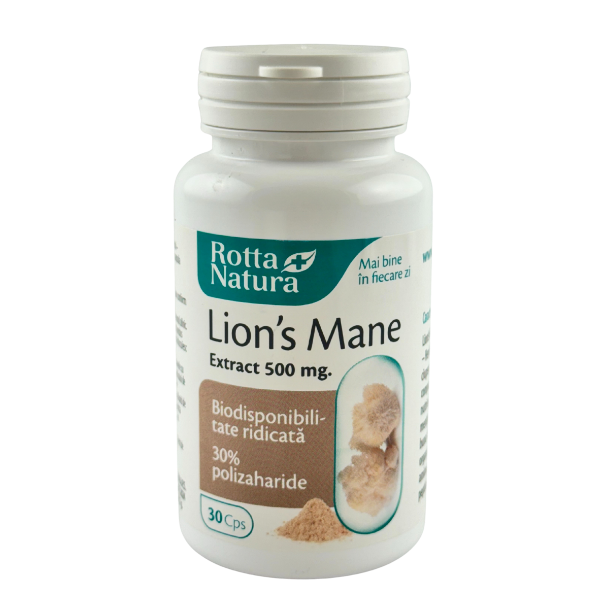 Lion's mane extract 500mg 30 capsule