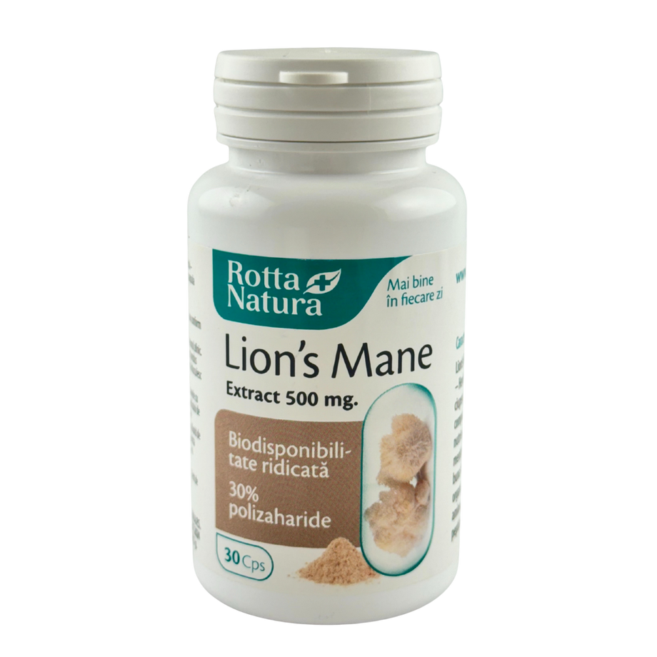 Lion's mane extract 500mg 30 capsule