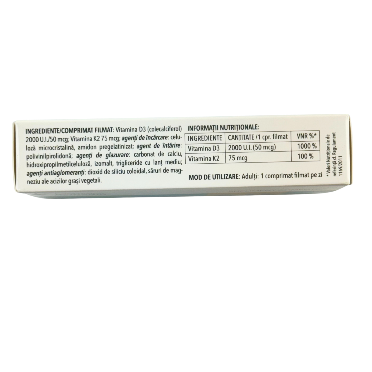 D3 2000 u.i.+ K2 75mg 40 comprimate
