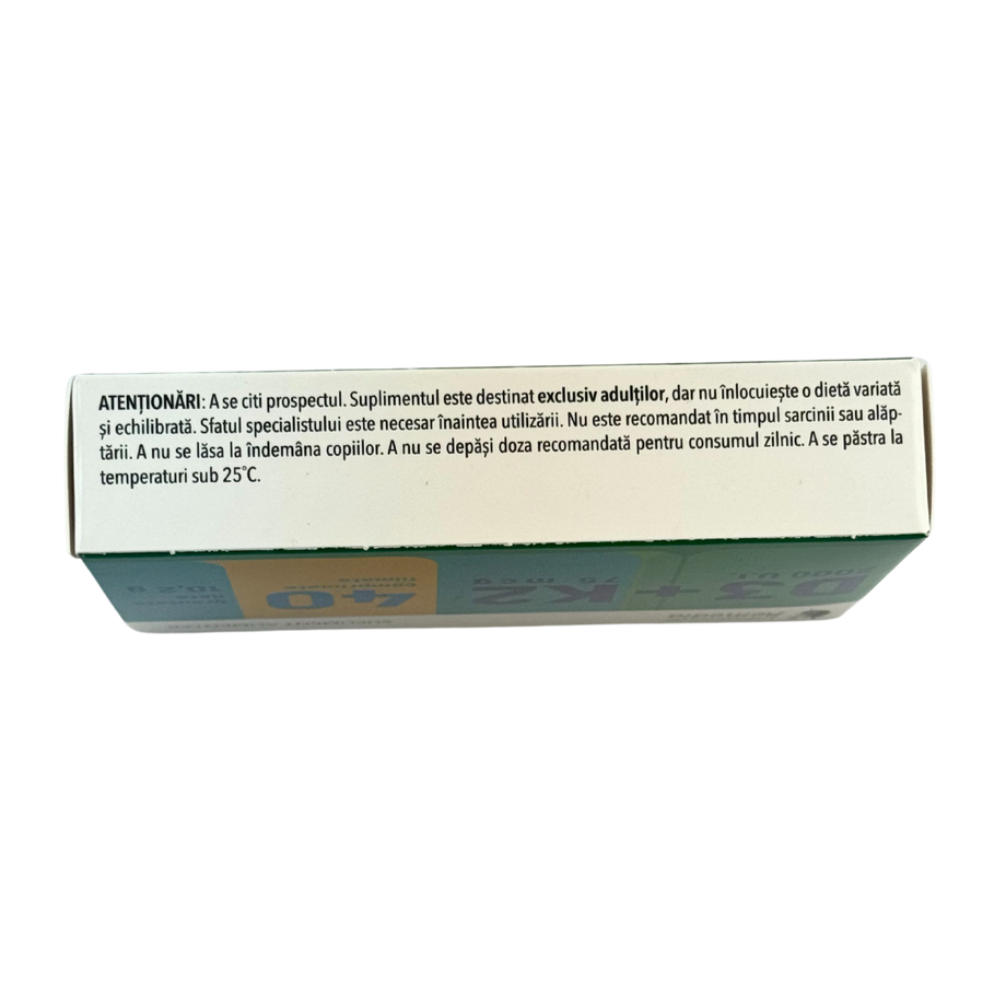 D3 2000 u.i.+ K2 75mg 40 comprimate