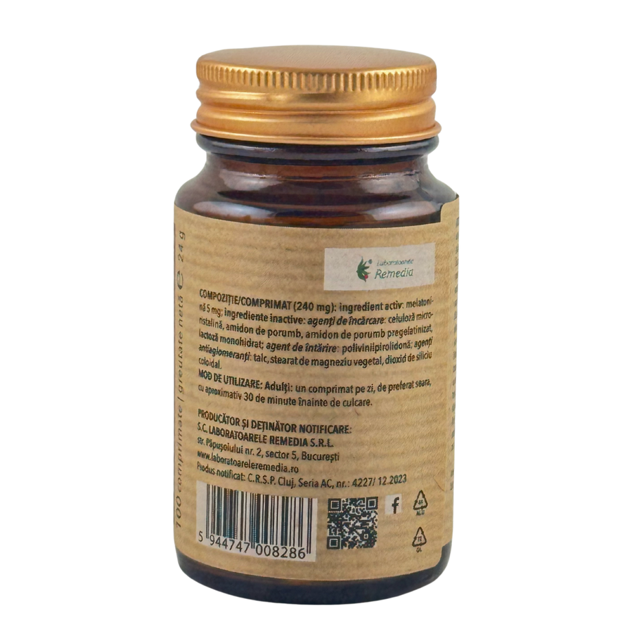 Melatonina 5mg 100 comprimate