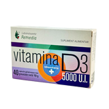 Vitamina D3 5000 u.i. 40 comprimate