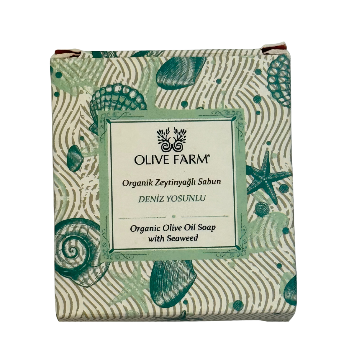 Sapun cu alge marine si ulei de masline OLIVE FARM 90g Moara cu