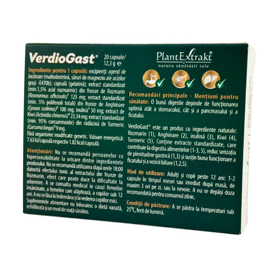 Verdiogast 20 capsule