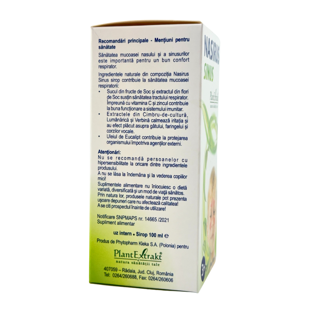 Nasirus Sinus sirop 100 ml