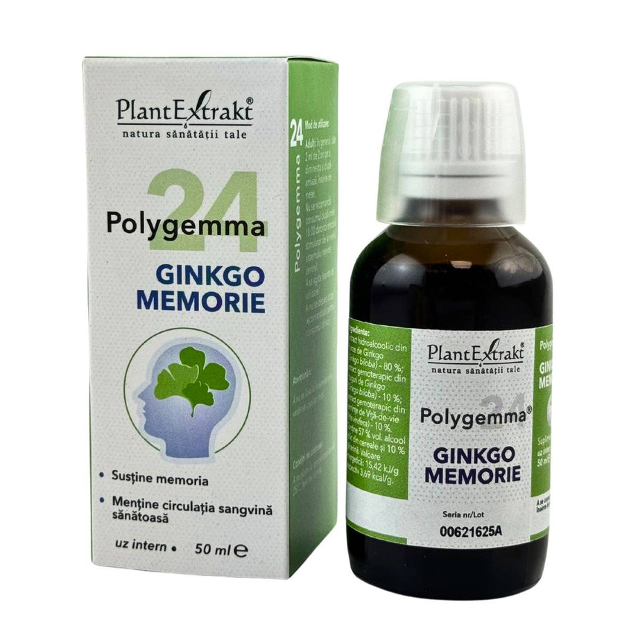 Polygemma 24 Ginkgo Memorie 50 ml