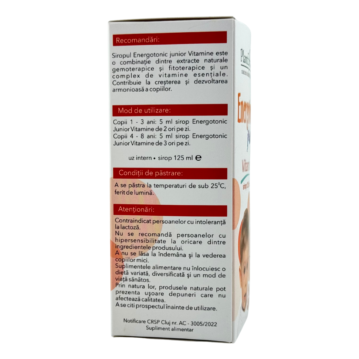 Energotonic Junior Vitamine 125 ml