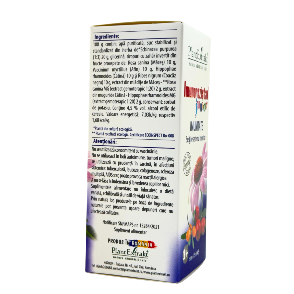 Imunorezistan Imunitate Junior 125 ml