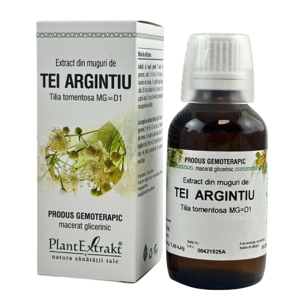 Extract din muguri de Tei argintiu 50 ml