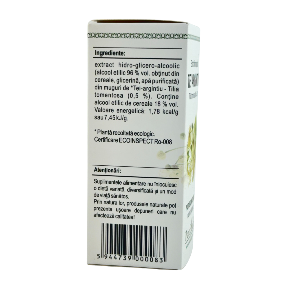 Extract din muguri de Tei argintiu 50 ml
