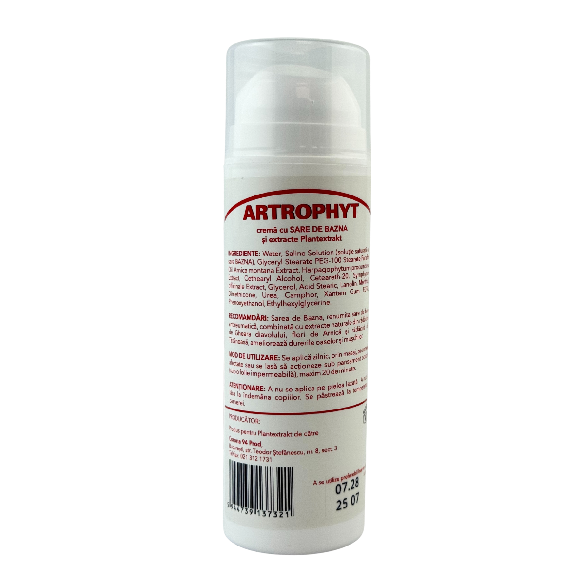 Artrophyt crema 150 ml