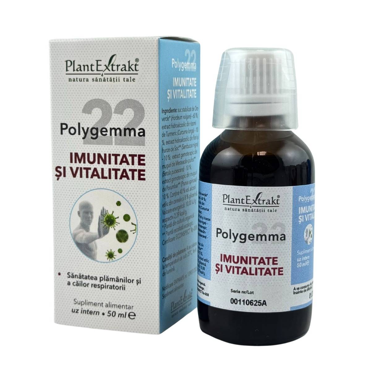 Polygemma 22 - Imunitate si Vitalitate 50 ml