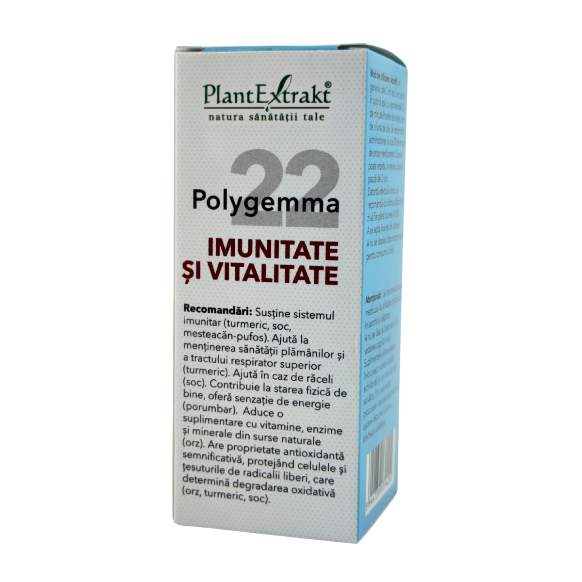 Polygemma 22 - Imunitate si Vitalitate 50 ml