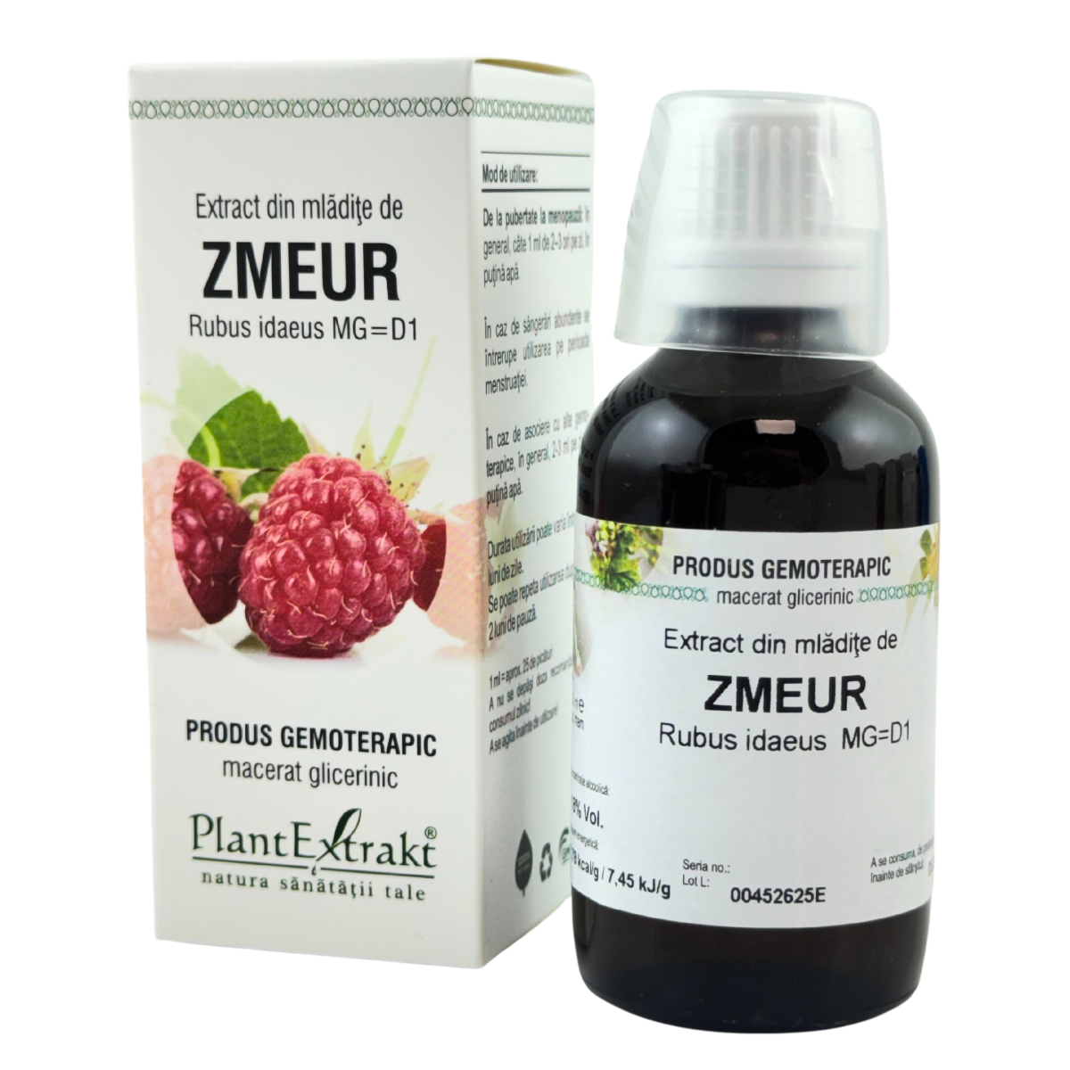 Extract din mladite de Zmeur 50 ml