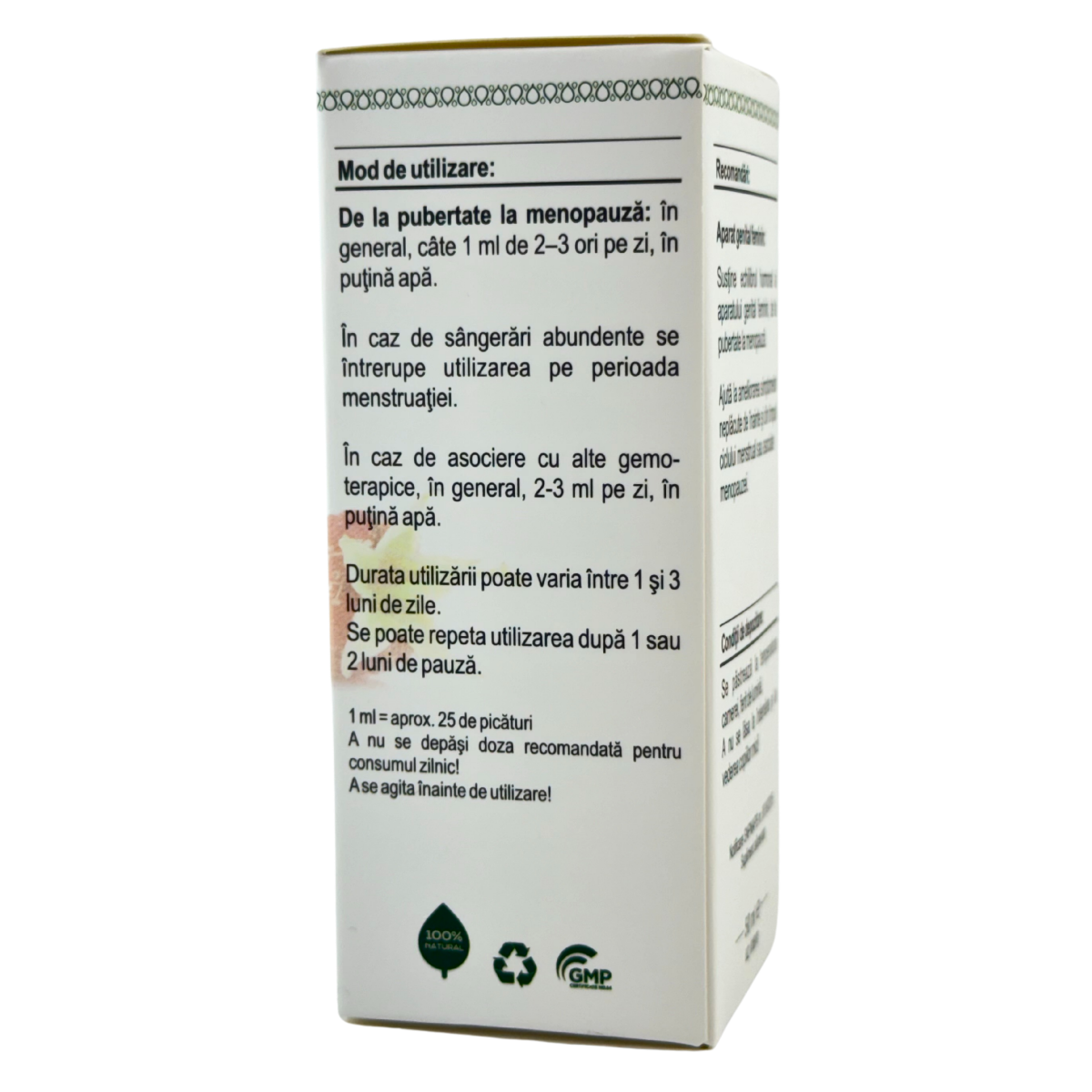 Extract din mladite de Zmeur 50 ml