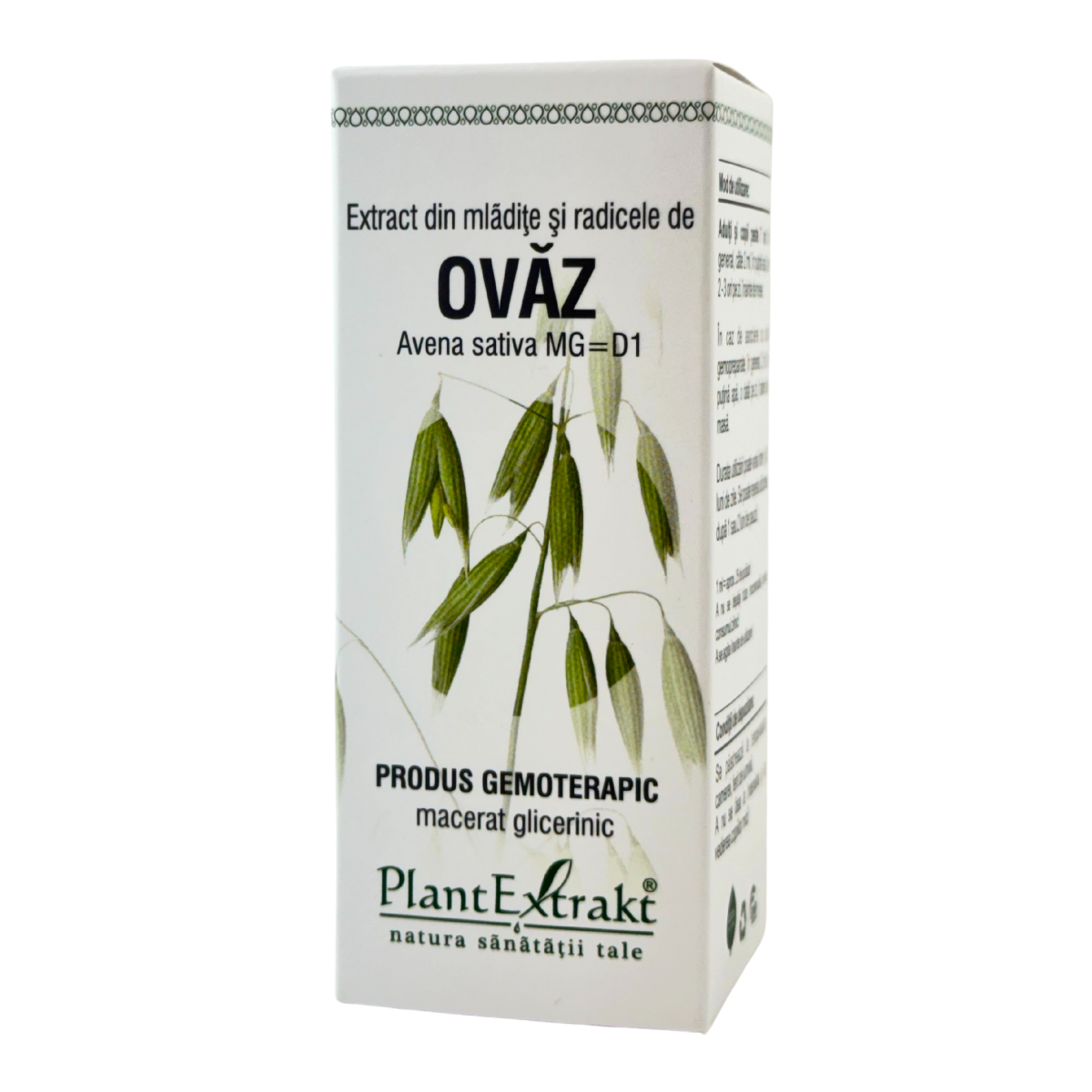 Extract din mladite si radicele de Ovaz 50 ml