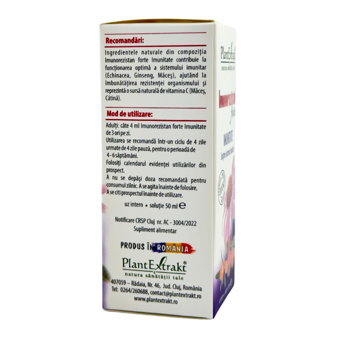 Imunorezistan Forte Imunitate 50 ml