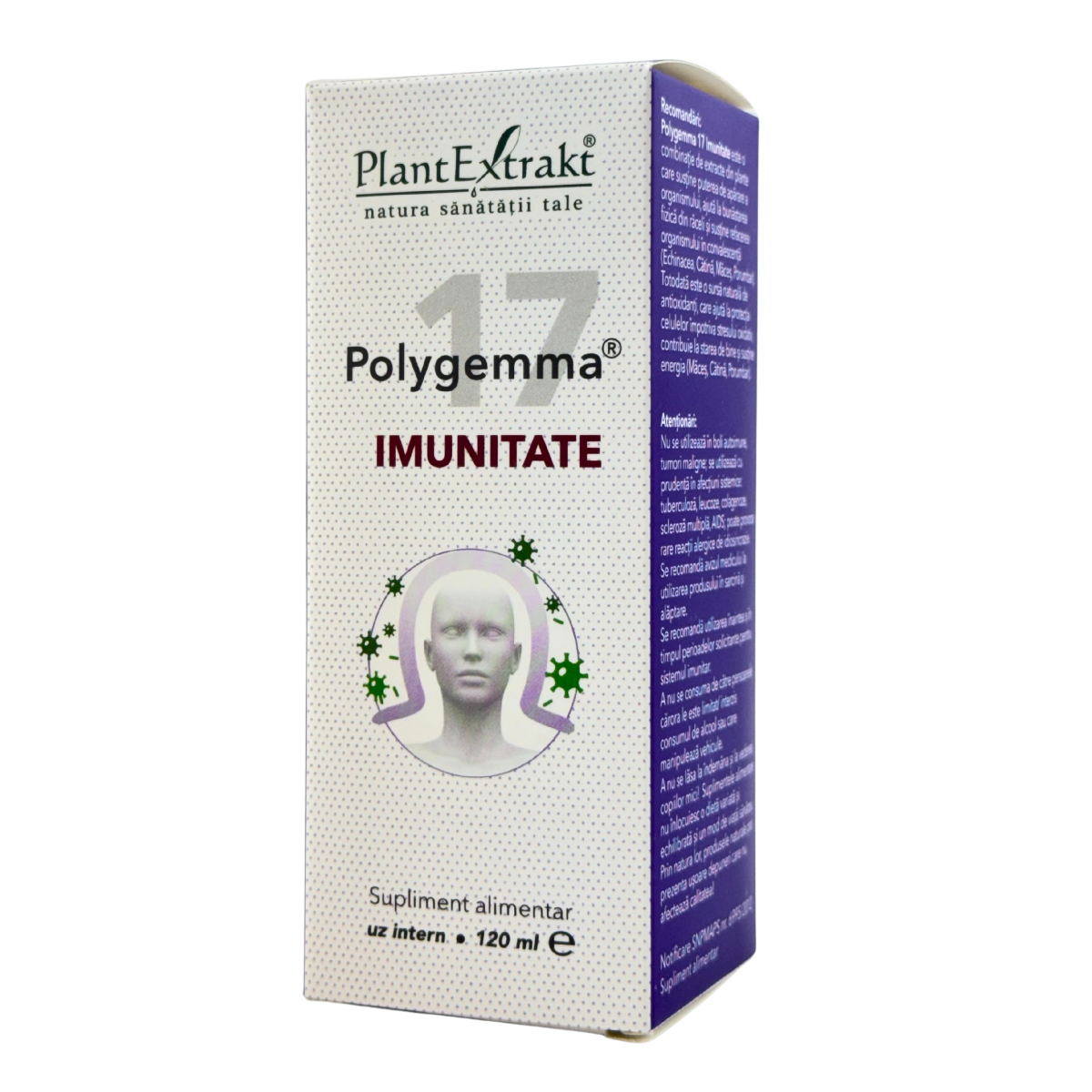 Polygemma 17 - Imunitate 120 ml