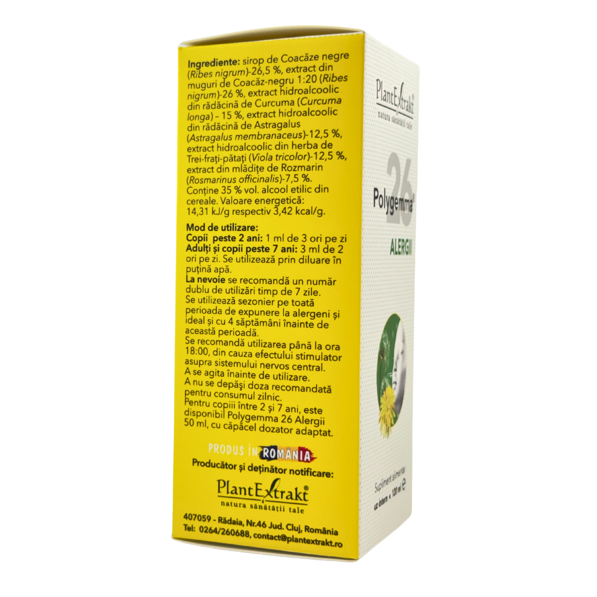 Polygemma 26 - Alergii 120 ml