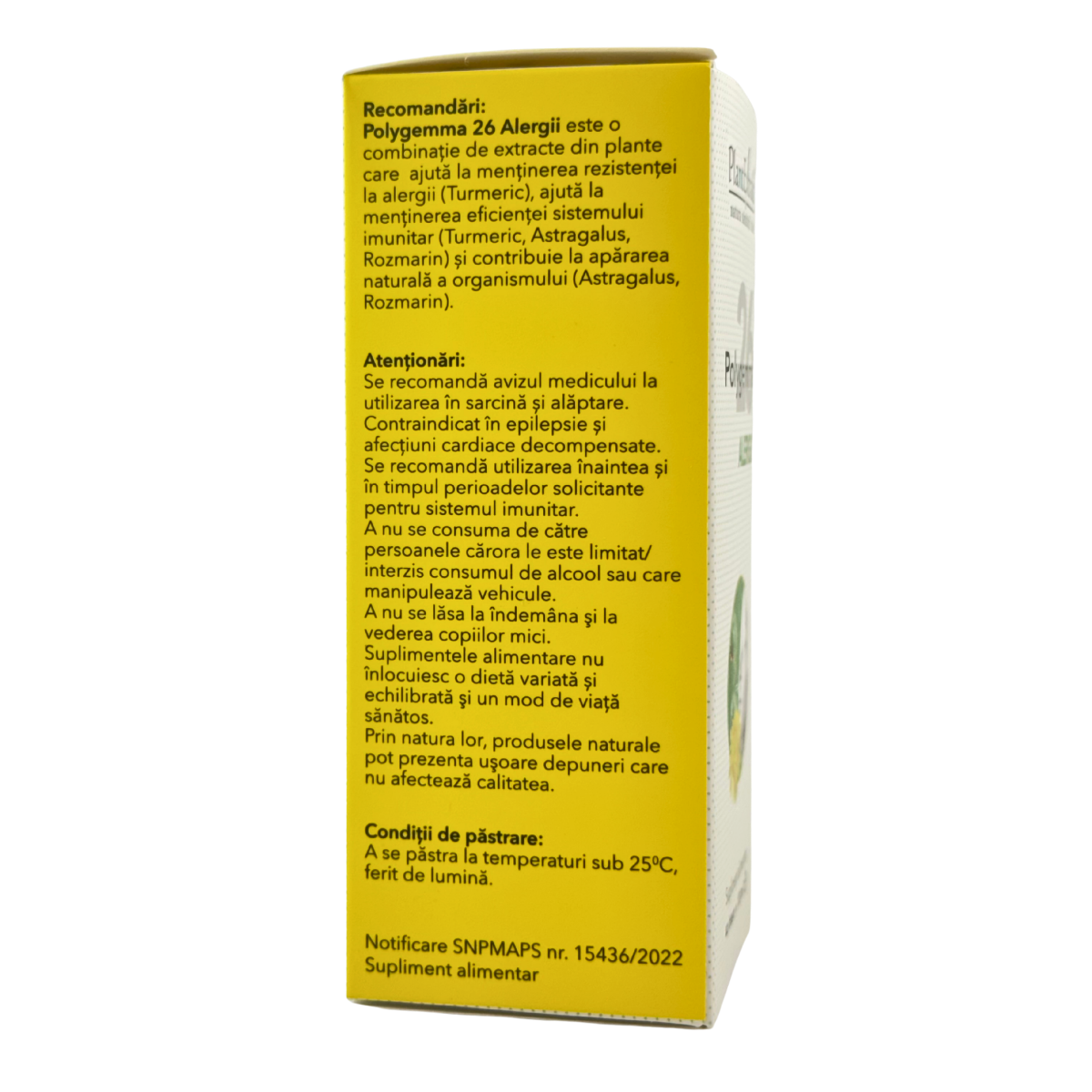 Polygemma 26 - Alergii 120 ml