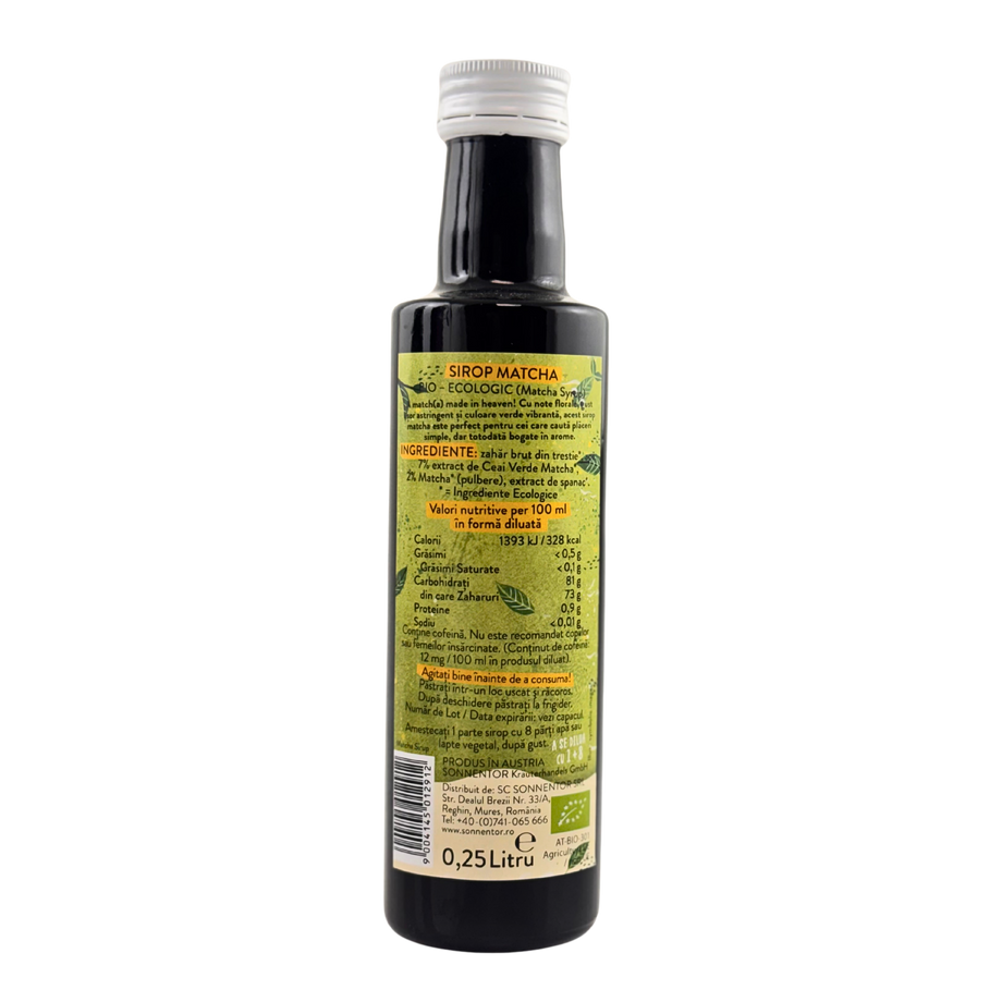 Sirop Matcha Eco 250 ml