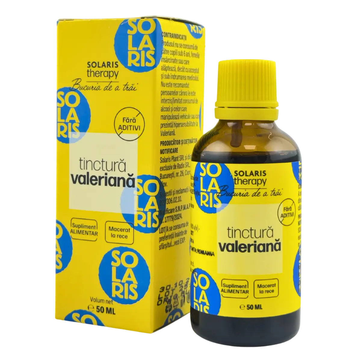 Tinctura de Valeriana - Somn usor 50 ml