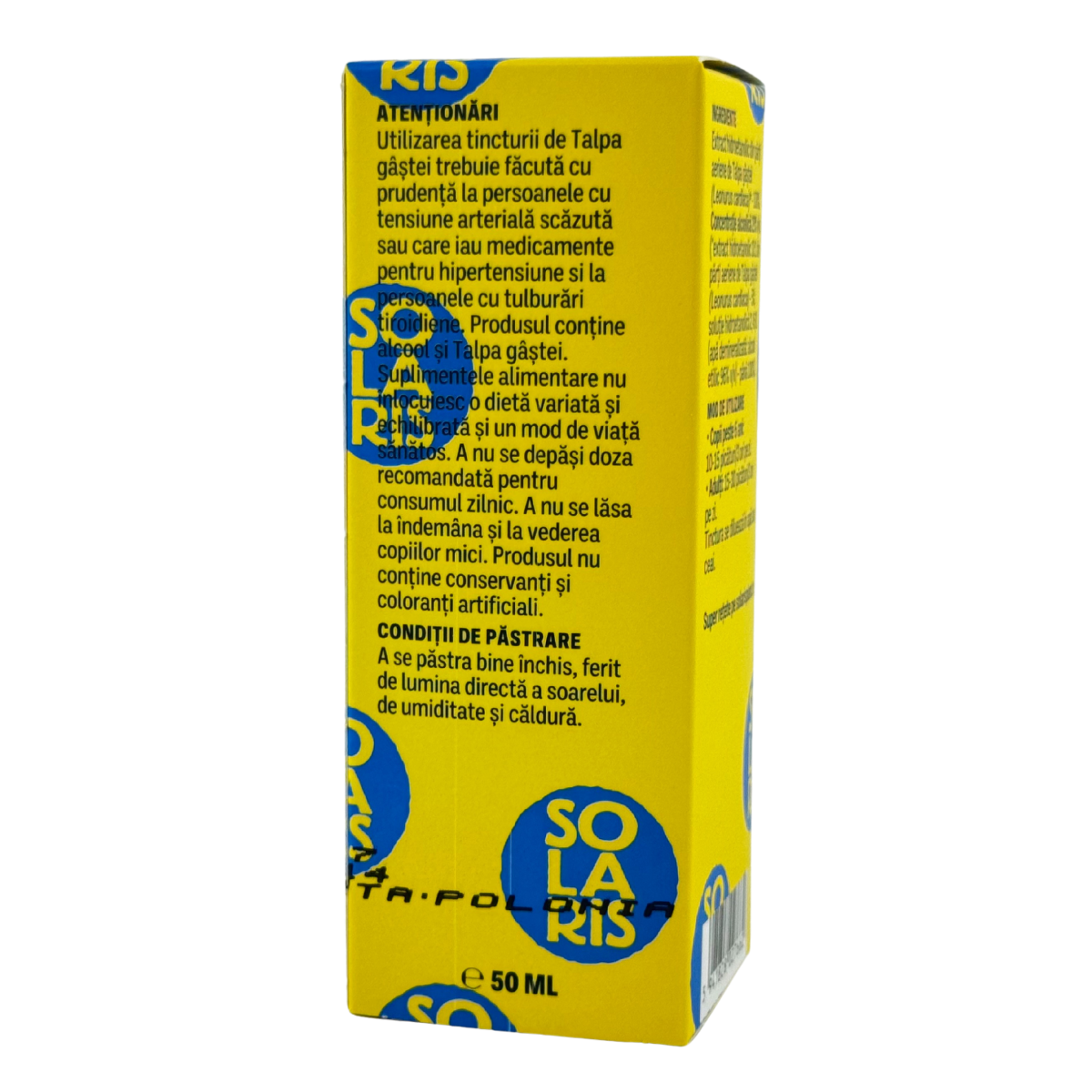 Tinctura de Talpa gastei - Sanatatea inimii 50 ml