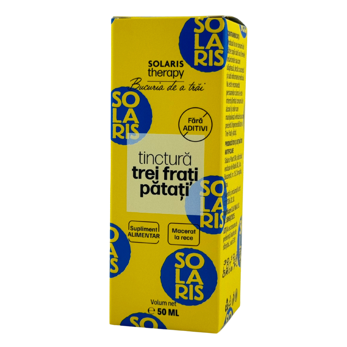 Tinctura de Trei frati patati - Alergii 50 ml