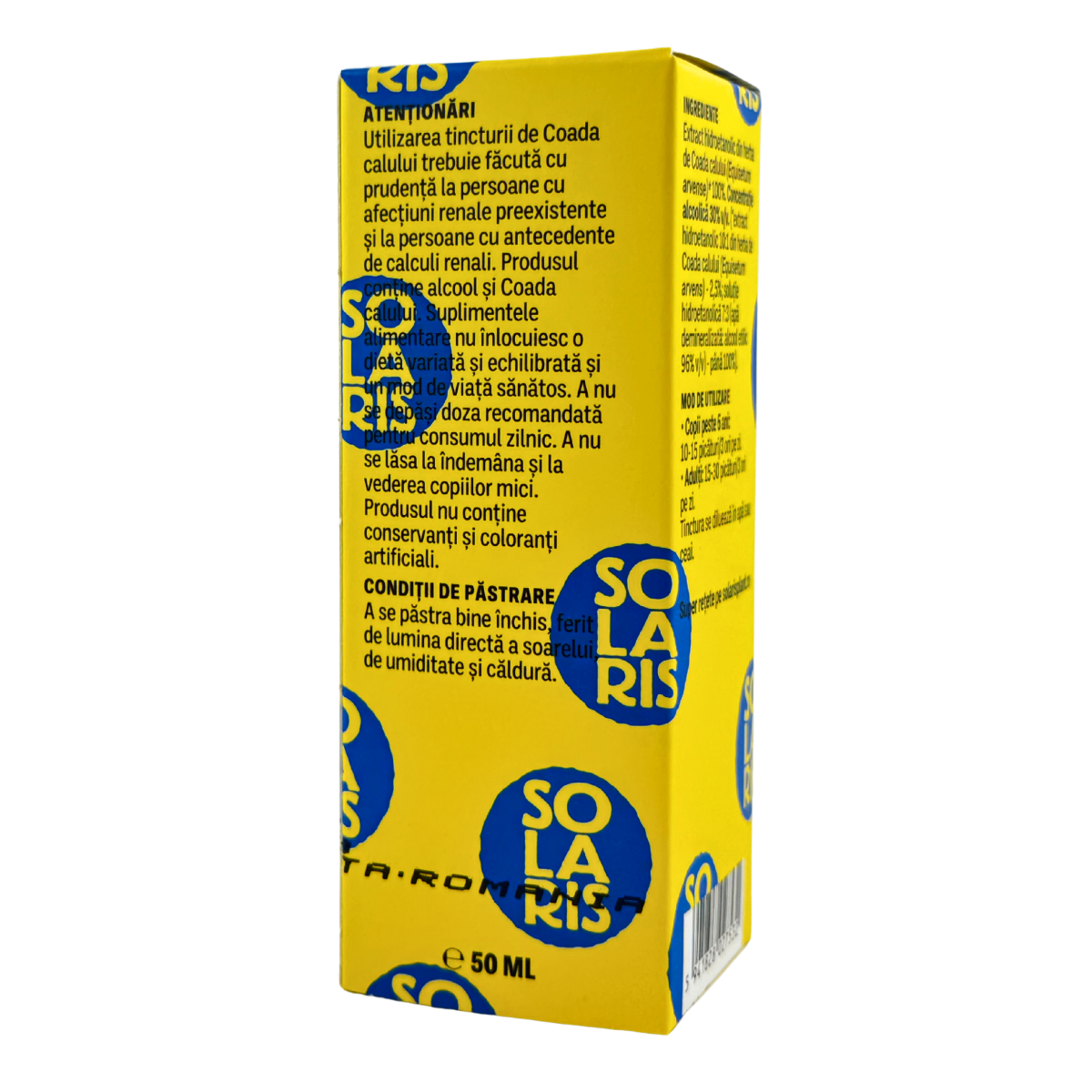 Tinctura de Coada calului - Sistem osos 50 ml