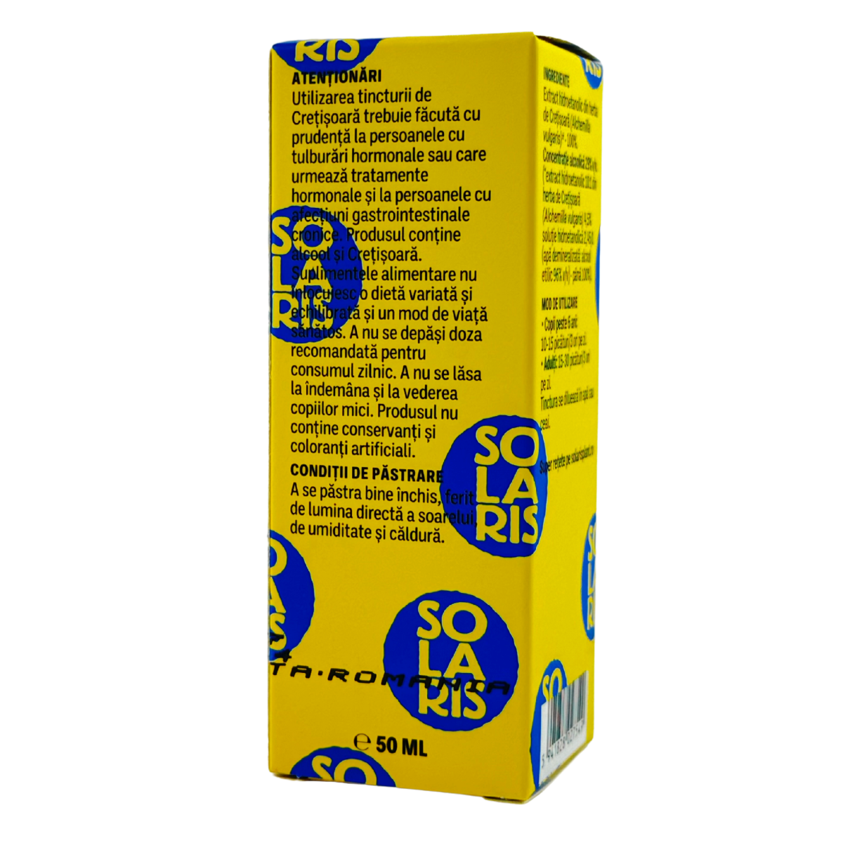 Tinctura de Cretisoara - Echilibru hormonal 50 ml
