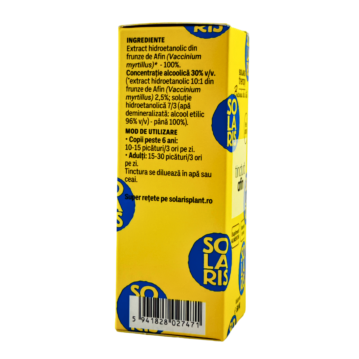 Tinctura de Afin - Acuitate vizuala 50 ml