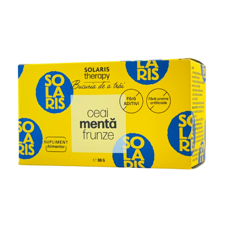 Ceai de Menta frunze - Tranzit intestinal accelerat 20 doze