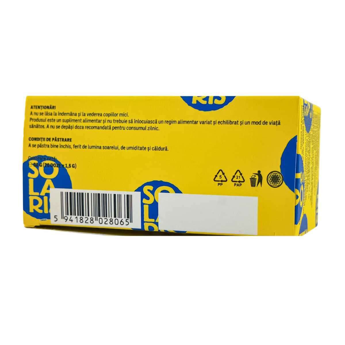 Ceai de Menta frunze - Tranzit intestinal accelerat 20 doze