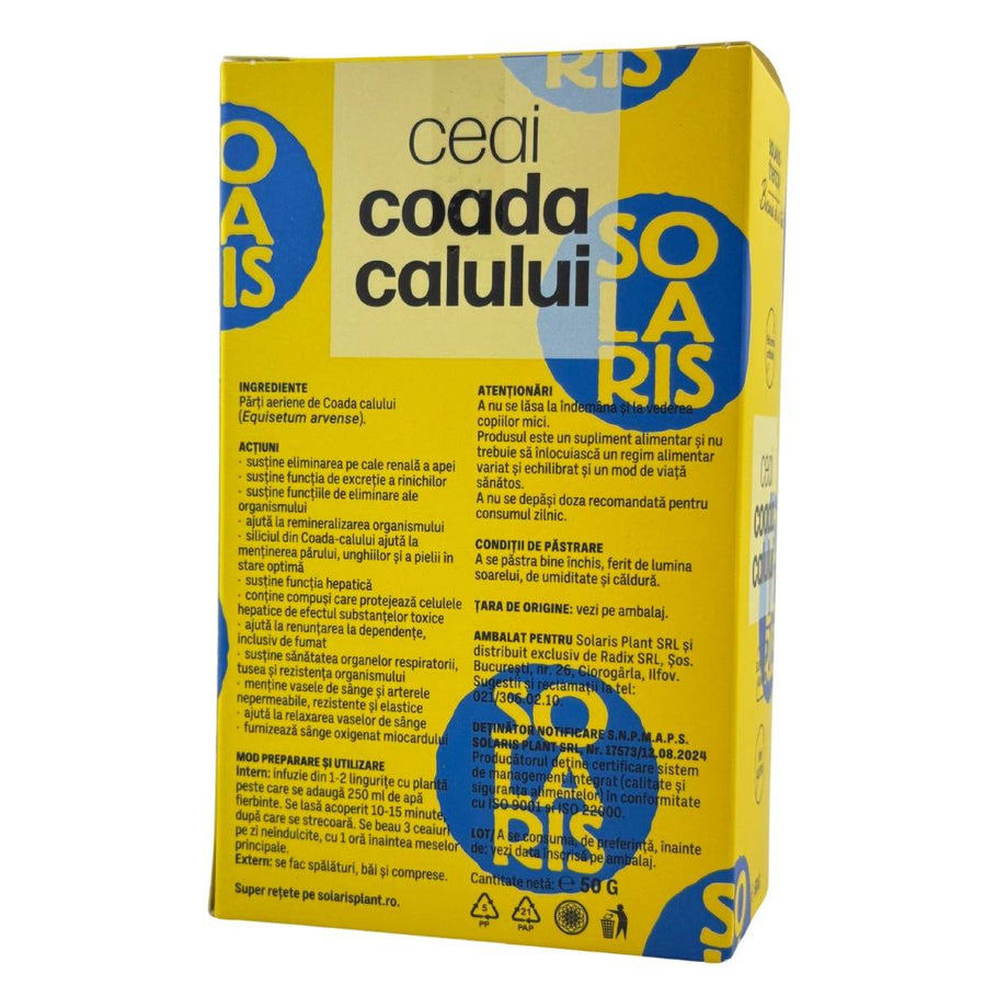 Ceai de Coada calului - Sanatatea sistemului urinar 50 g