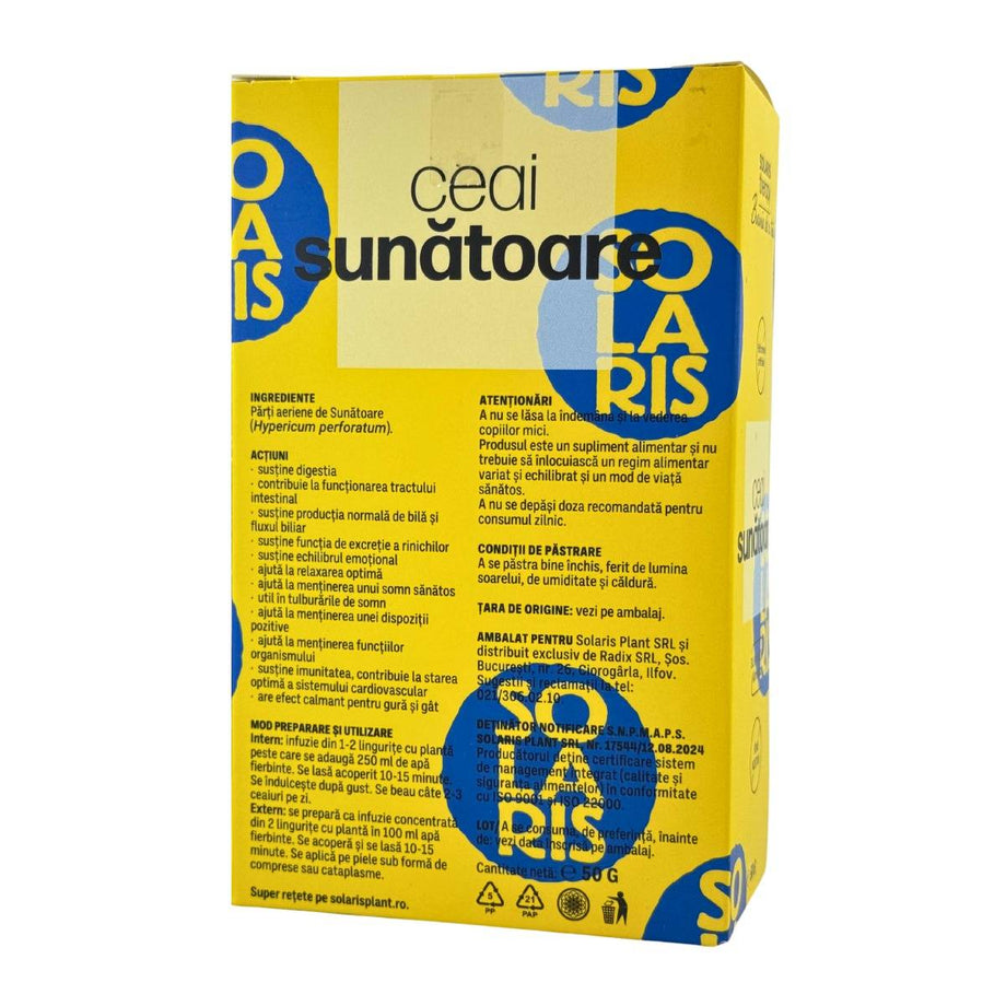 Ceai de Sunatoare - Relaxant 50 g