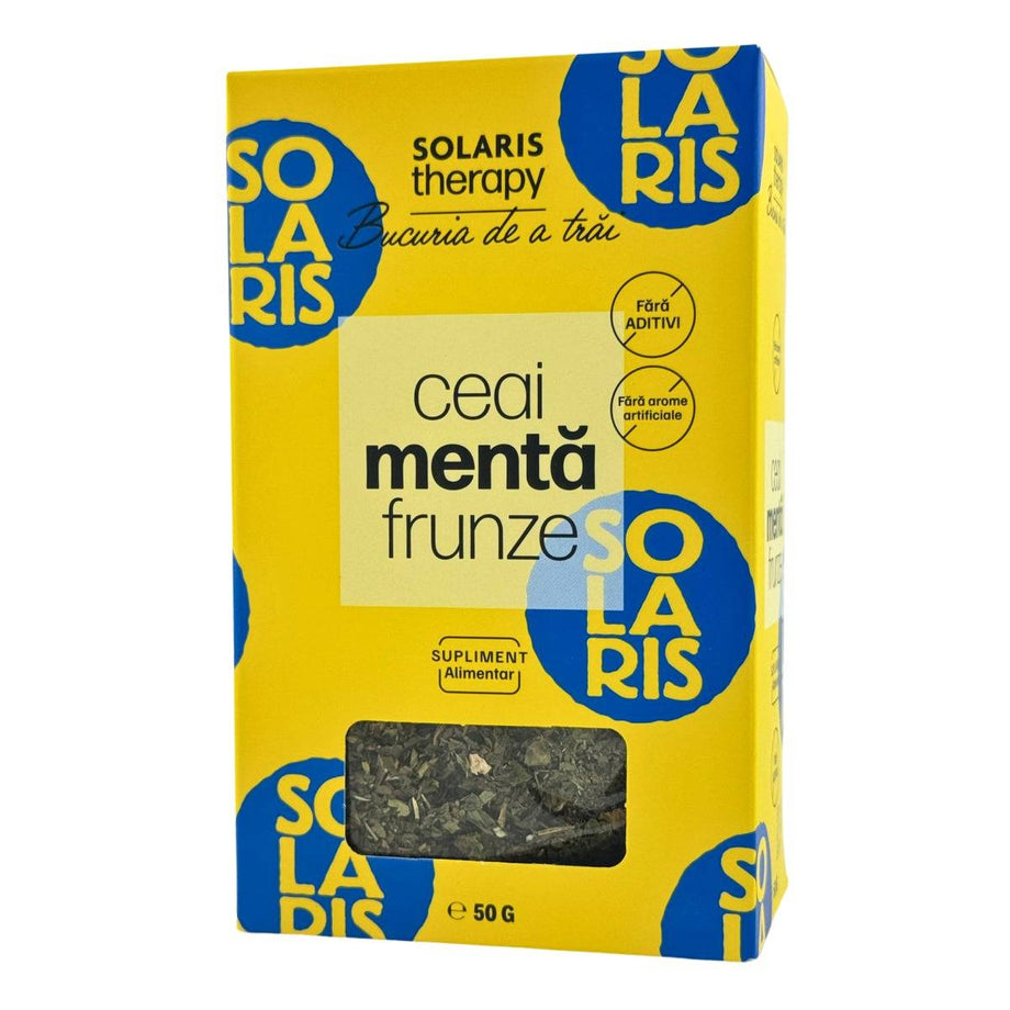 Ceai de Menta frunze - Tranzit intestinal accelerat 50 g