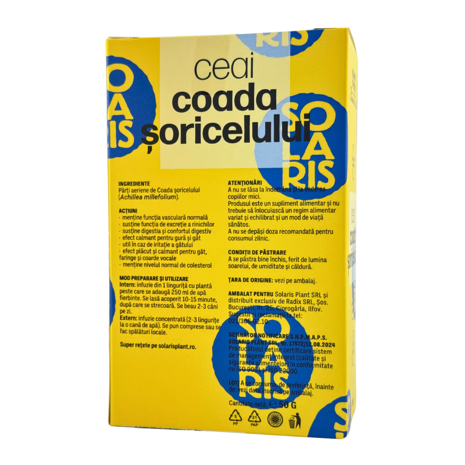 Ceai de Coada soricelului - Digestie usoara 50 g