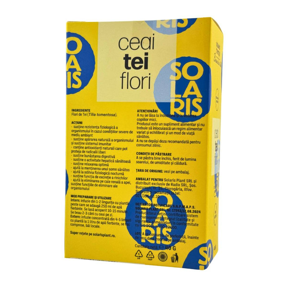 Ceai de Tei flori - Somn odihnitor 40 g