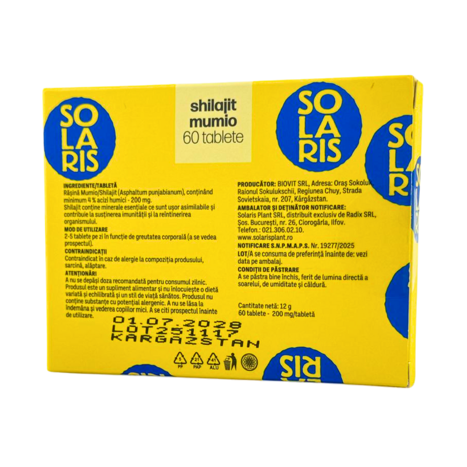 Shilajit Mumio 60 tablete