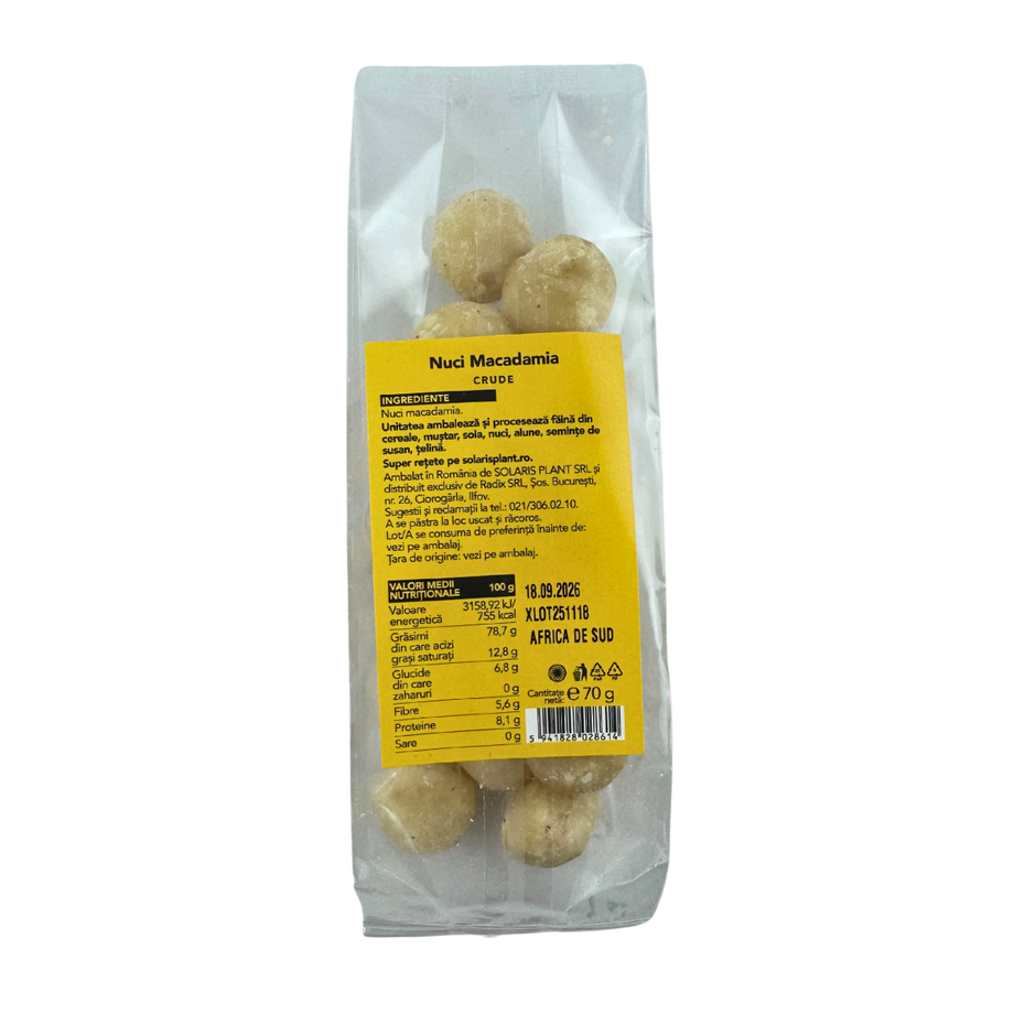 Nuci Macadamia 70 g