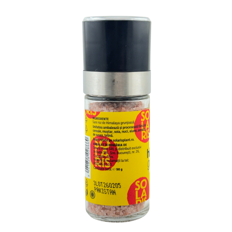 Rasnita reutilizabila cu Sare Himalaya grunjoasa 90 g