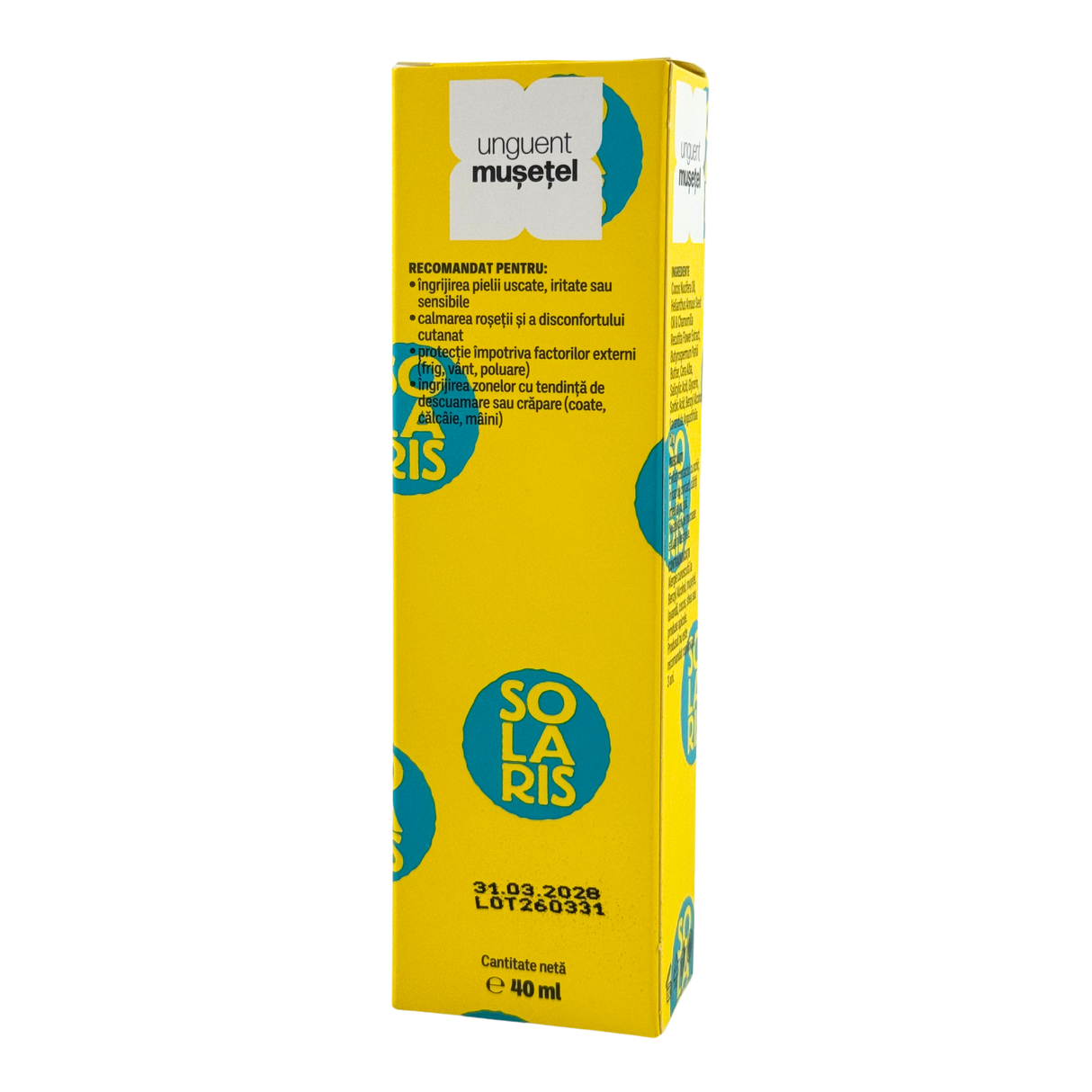 Unguent cu Musetel - Calmare piele 40 ml