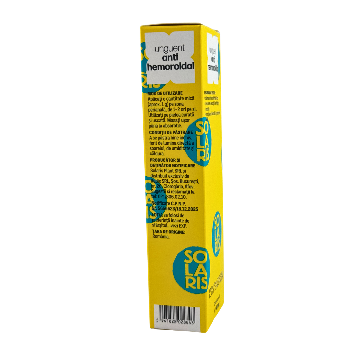 Unguent Antihemoroidal 40 ml