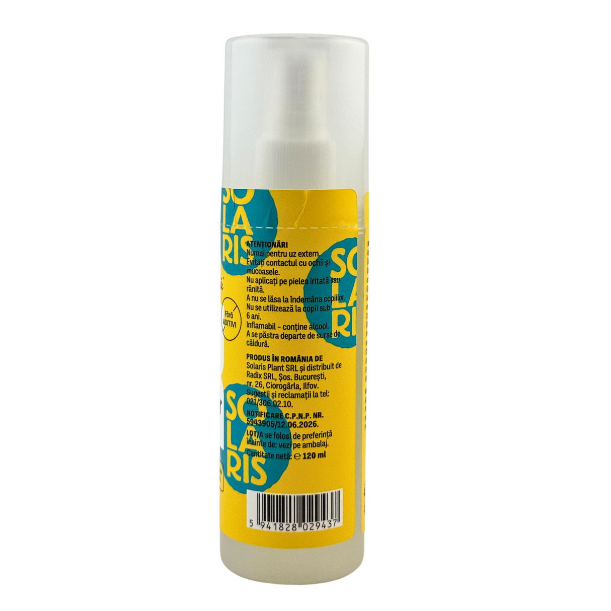 Spray repelent contra insectelor 120 ml