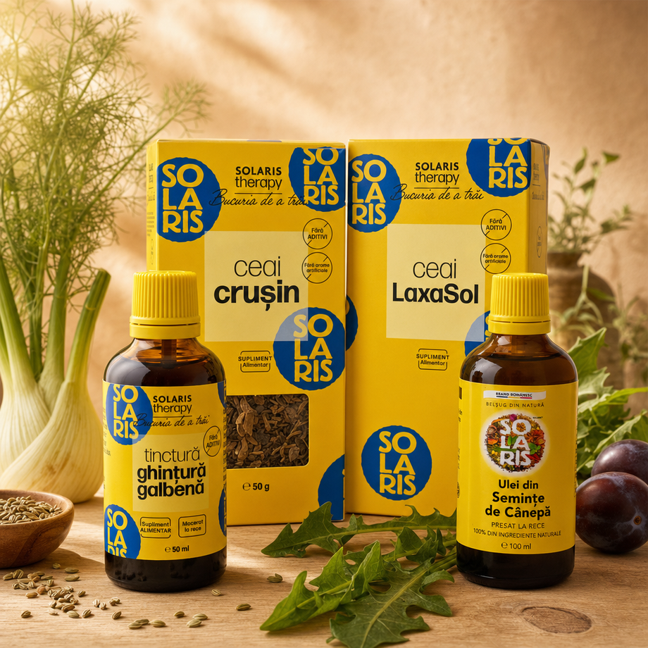 Reglarea tranzitului intestinal — Cura cu efect laxativ pentru sustinerea echilibrului intestinal