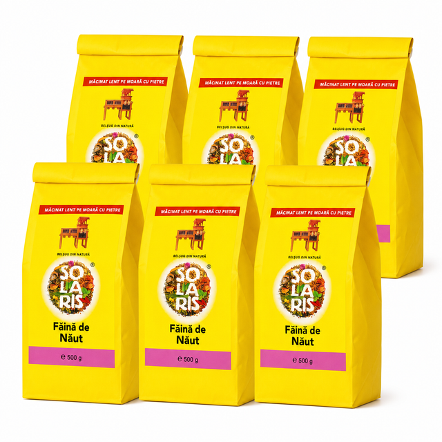 Bax 6 × Faina de naut 500 g