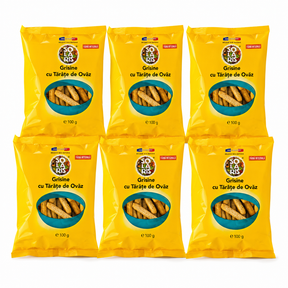 Bax 6 × Grisine faina integrala si tarate ovaz 100 g