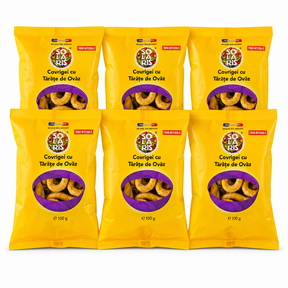 Bax 6 × Covrigei faina integrala si tarate ovaz 100 g